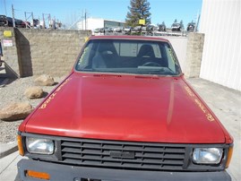 1986 TOYOTA PICK UP RED 2.4 MT 4WD Z20052